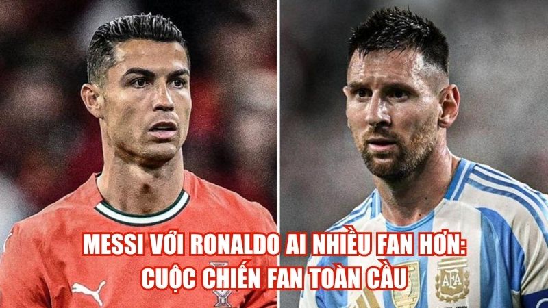 Messi Với Ronaldo Ai Nhiều Fan Hơn: Cuộc Chiến Fan Toàn Cầu