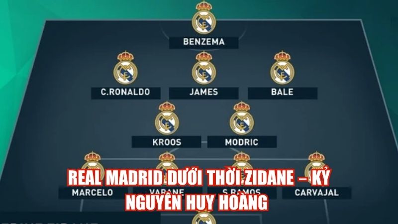 Real Madrid Dưới Thời Zidane – Kỷ Nguyên Huy Hoàng