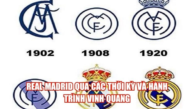 Real Madrid Qua Các Thời Kỳ Và Hành Trình Vinh Quang