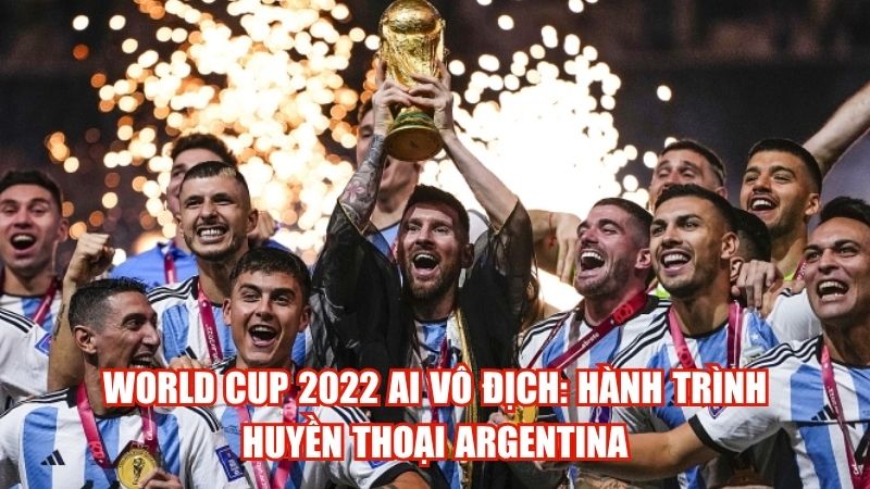 World Cup 2022 Ai Vô Địch: Hành Trình Huyền Thoại Argentina